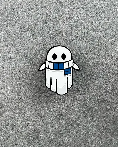 Zug - Schal in Zuger Farben